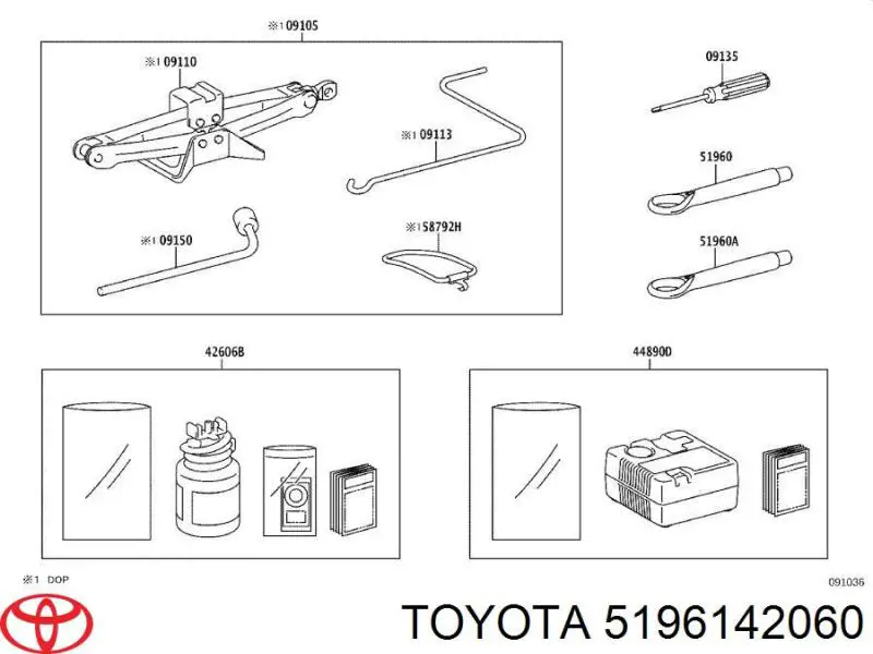 5196142060 Toyota 