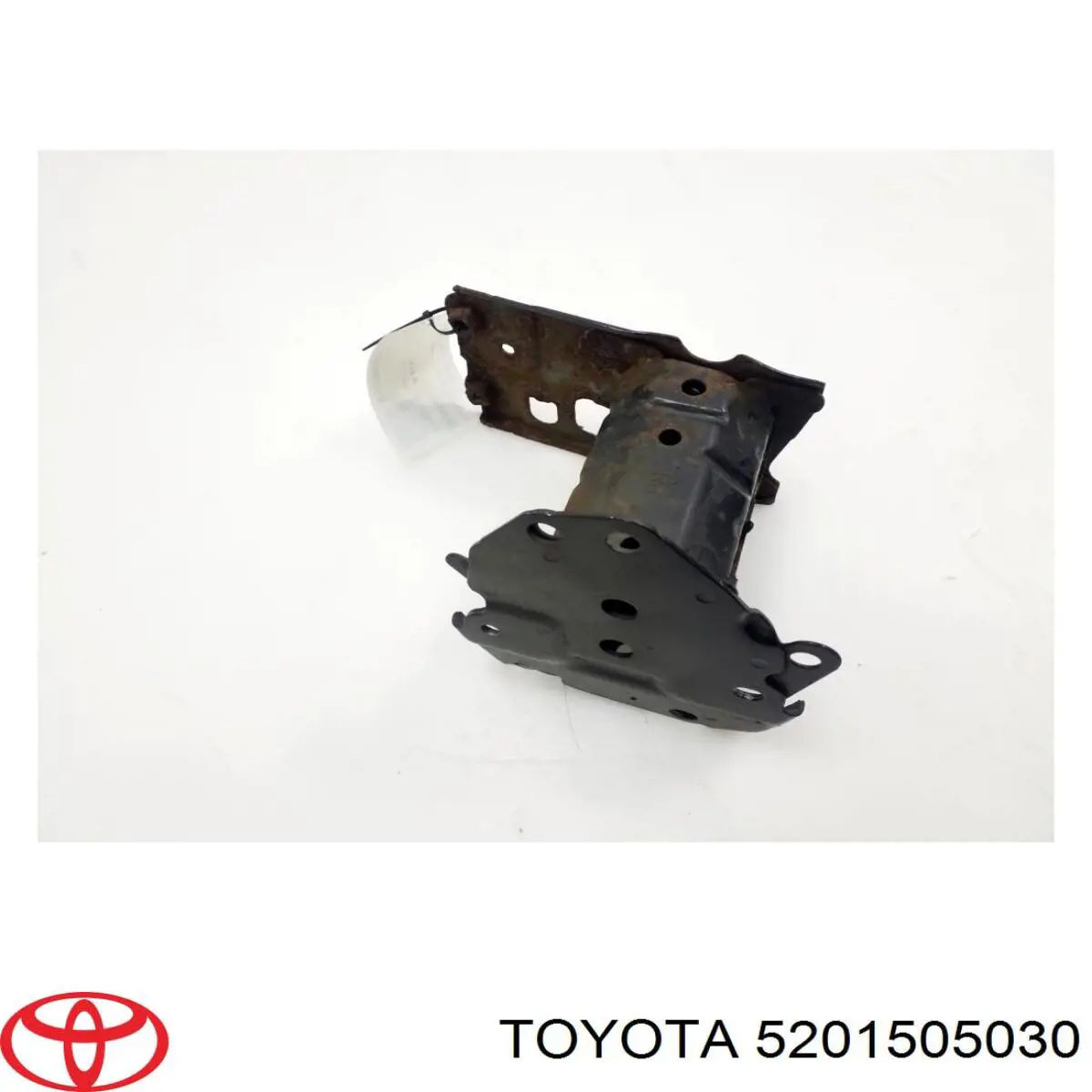 5201505030 Toyota soporte amplificador para parachoques trasero