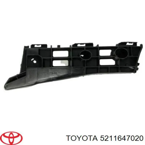 5211647020 Toyota soporte de parachoques delantero izquierdo