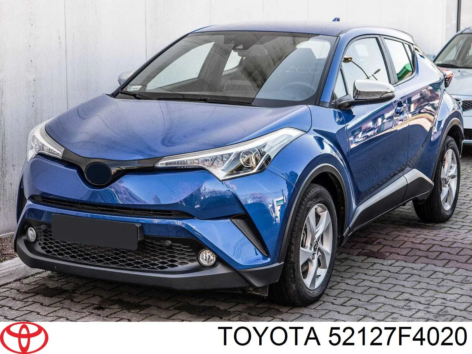  Rejilla de ventilación, parachoques trasero, derecha para Toyota C-HR X10