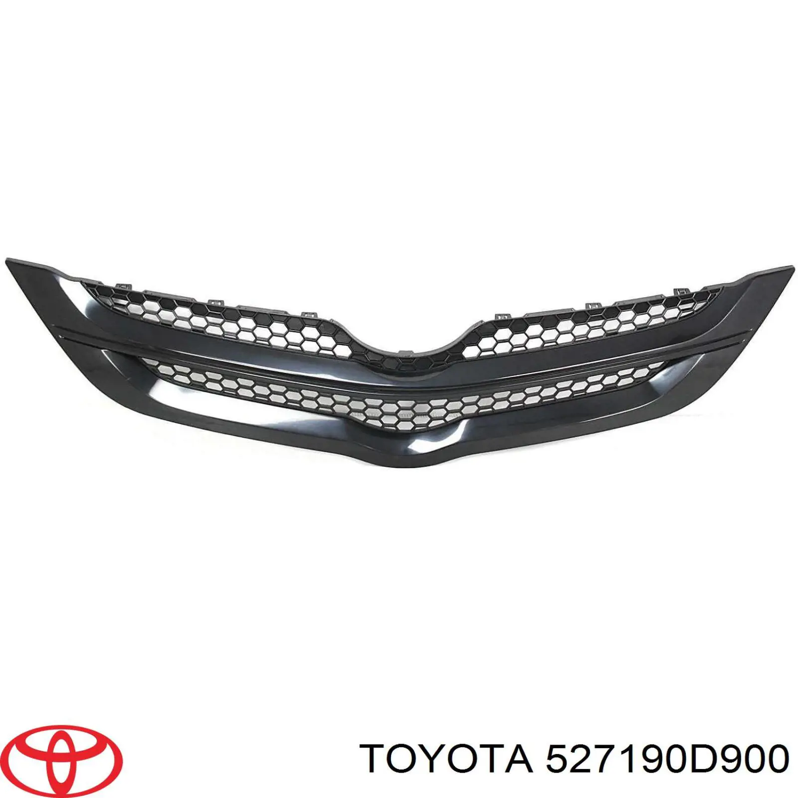 527190D900 Toyota moldura de rejilla de radiador