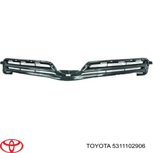 5311102906 Toyota panal de radiador