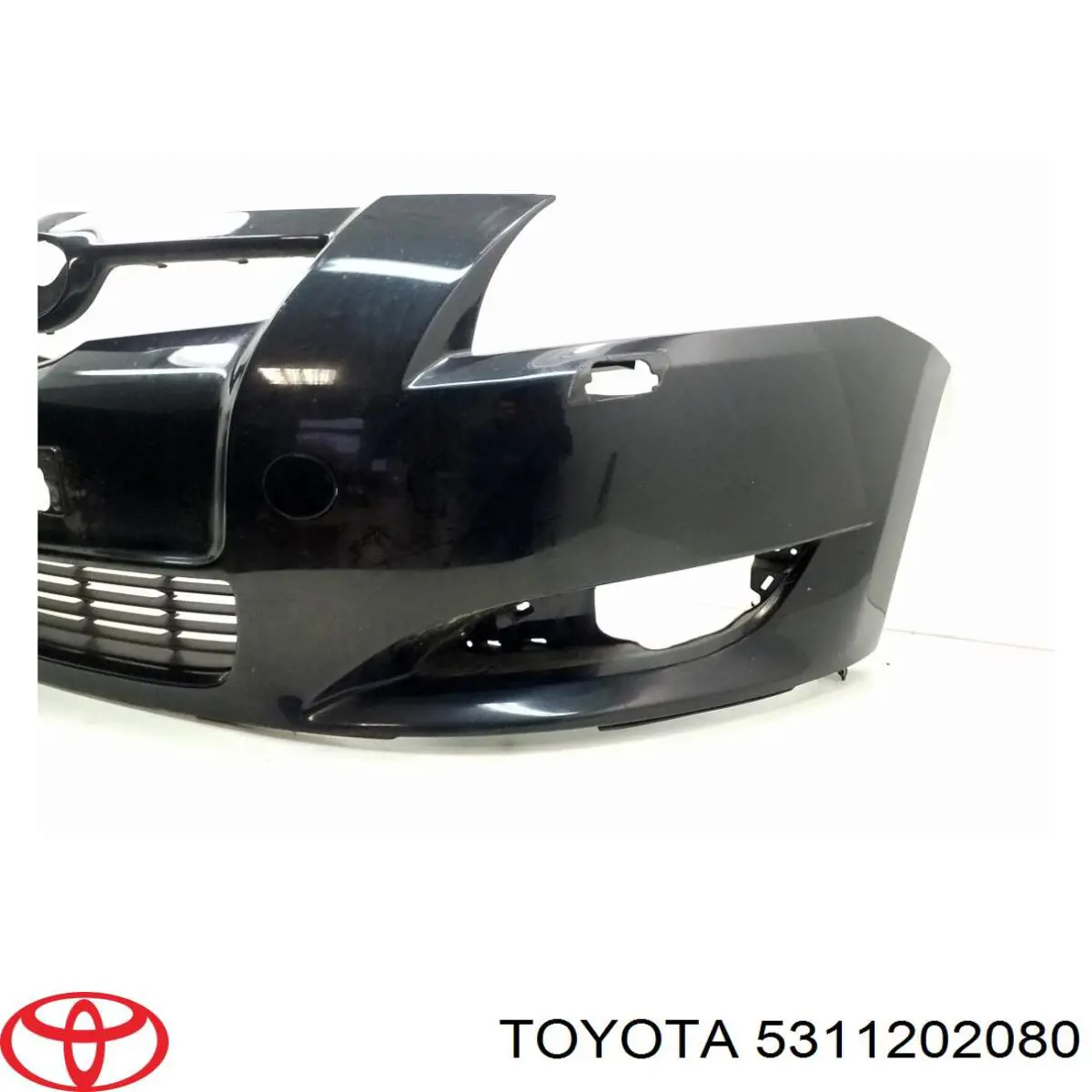 5311202080 Toyota rejilla de ventilación, parachoques trasero, central