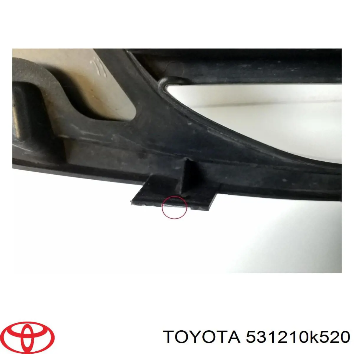  Moldura de rejilla de radiador para Toyota Hilux KUN15