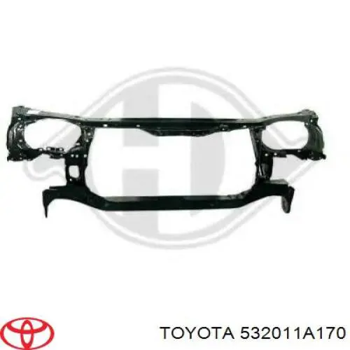 532011A170 Toyota soporte de radiador completo