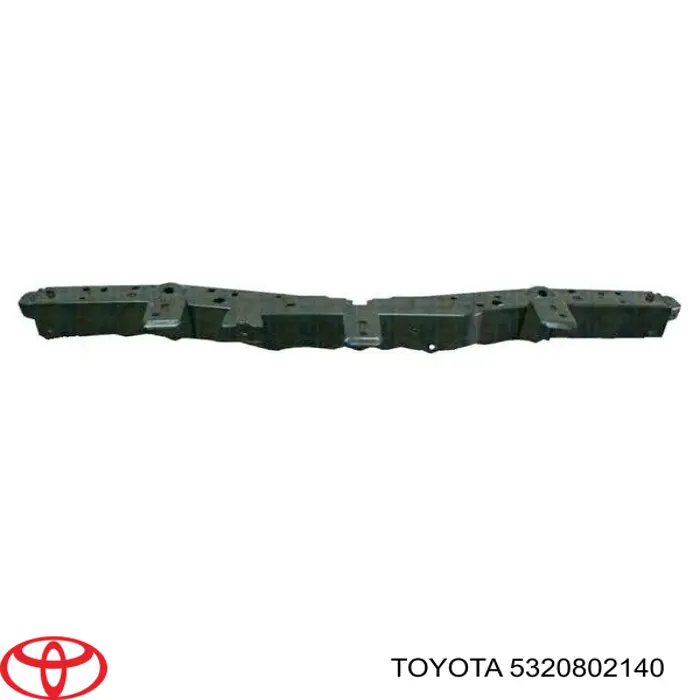 5320802140 Toyota soporte de radiador superior (panel de montaje para foco)