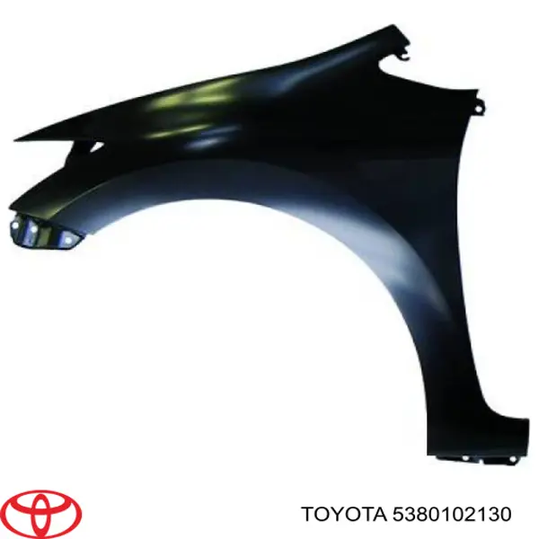 5380102130 Toyota guardabarros delantero derecho