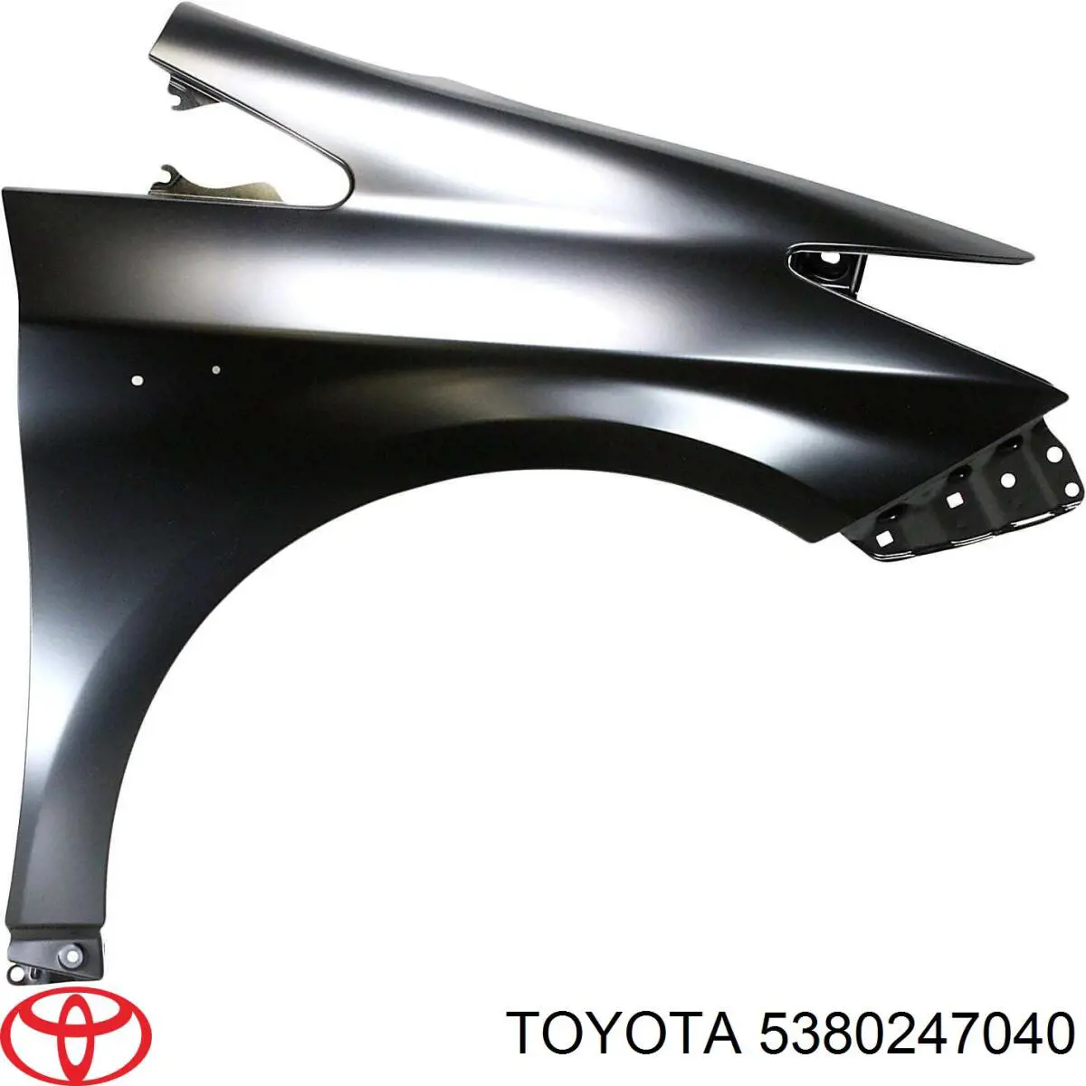 5380247040 Toyota guardabarros delantero izquierdo