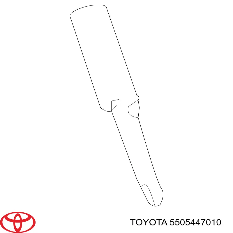  Amortiguador de tapa de guantera para Toyota Prius ZVW30