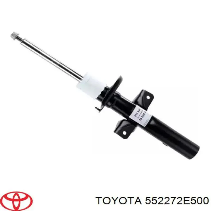 552272E500 Toyota silentblock de mangueta trasera