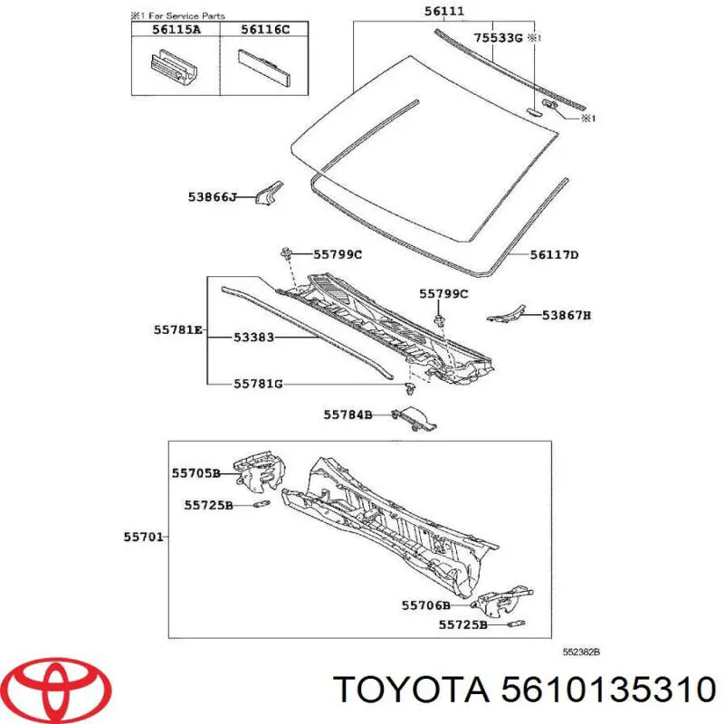 5610135310 Toyota 