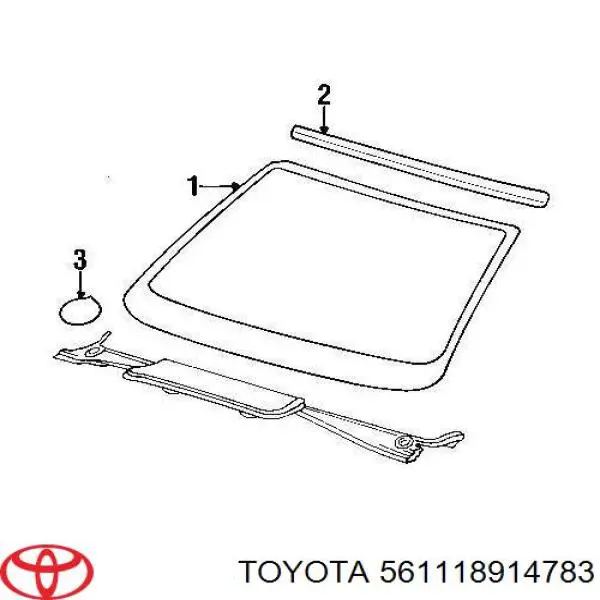  Parabrisas para Toyota 4 Runner N130