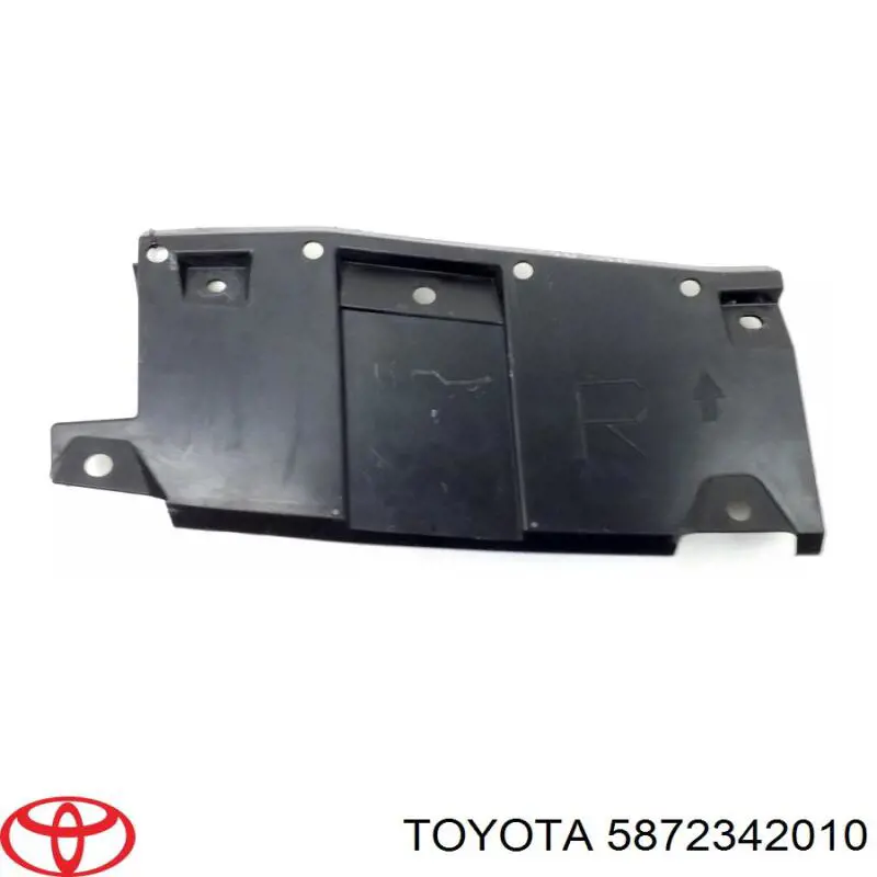 5872342010 Toyota cubierta, parachoques trasero