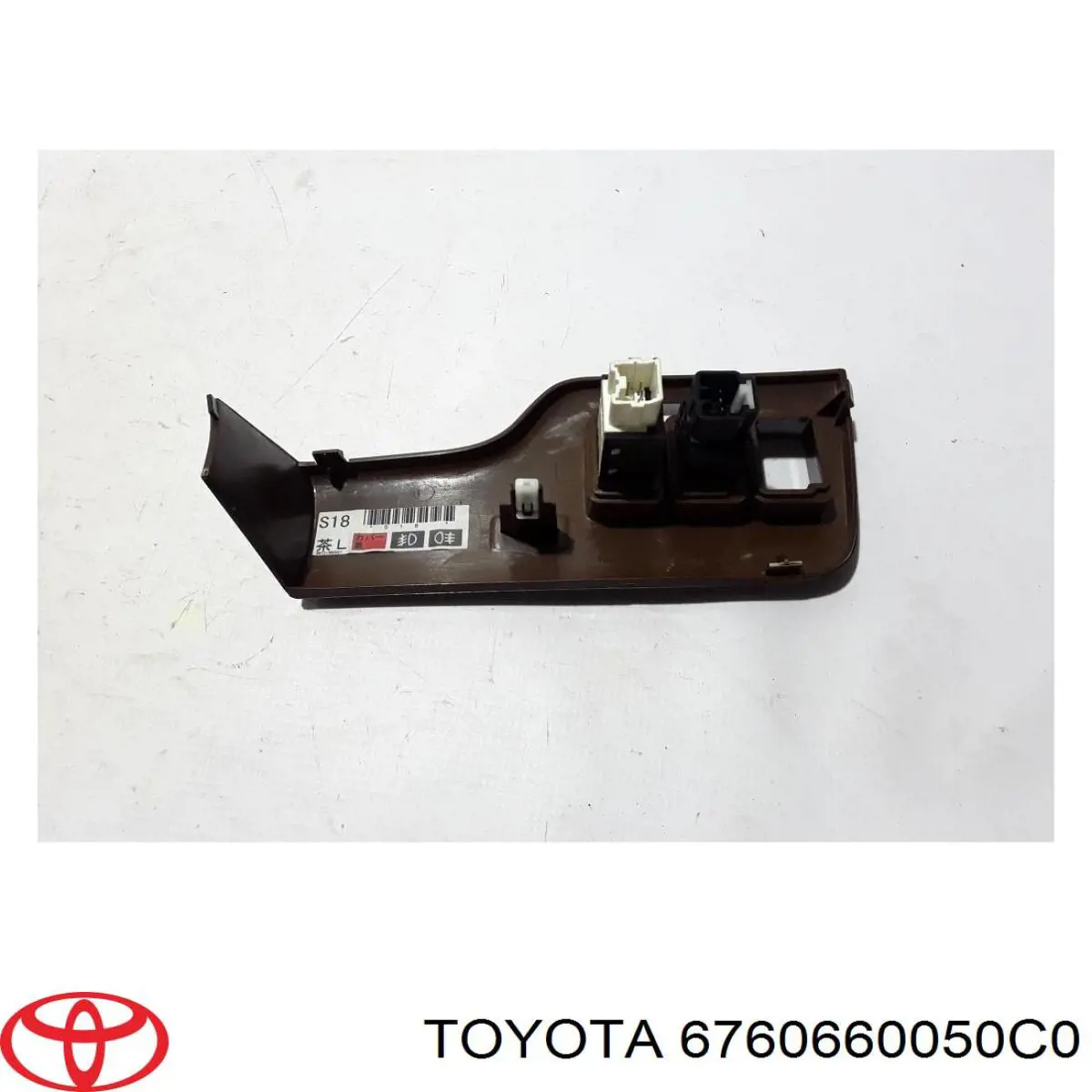  Manecilla de puerta, equipamiento habitáculo, trasera izquierda para Toyota Land Cruiser J150