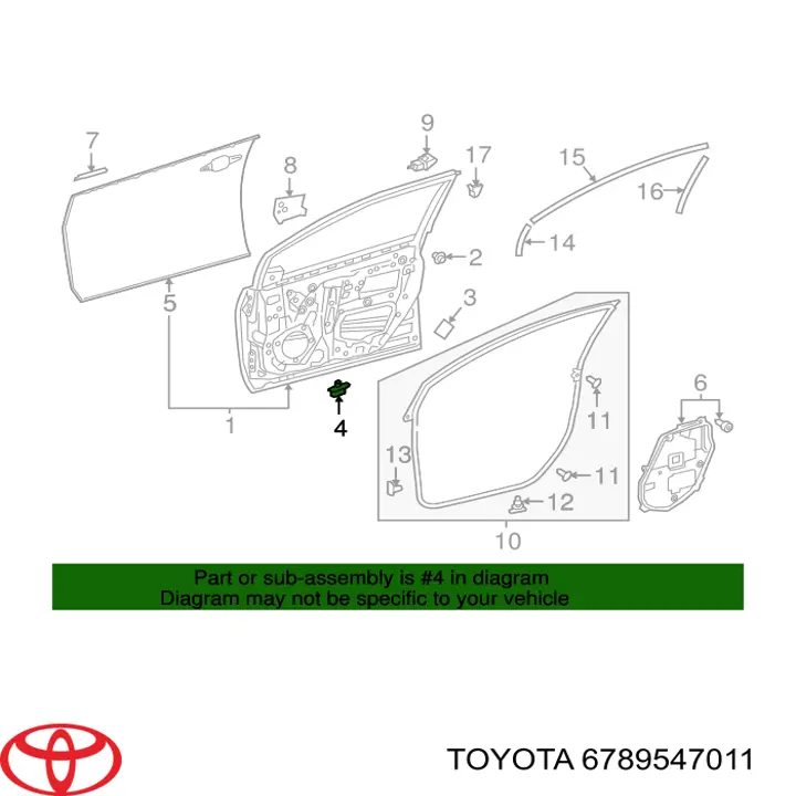 6789547011 Toyota 