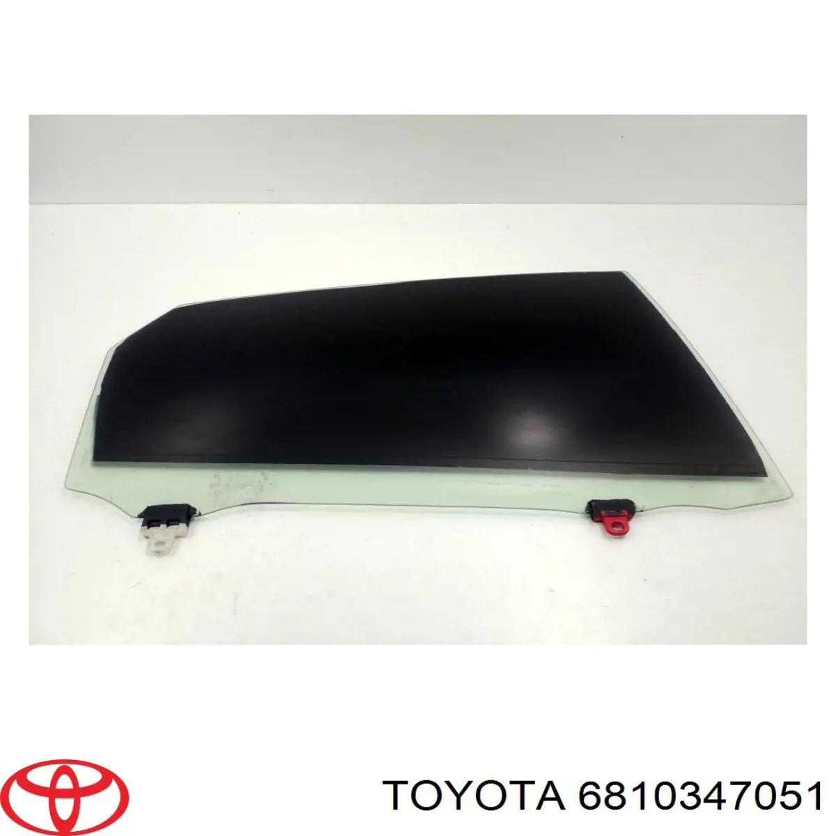  Luna de puerta trasera derecha para Toyota Prius ZVW30