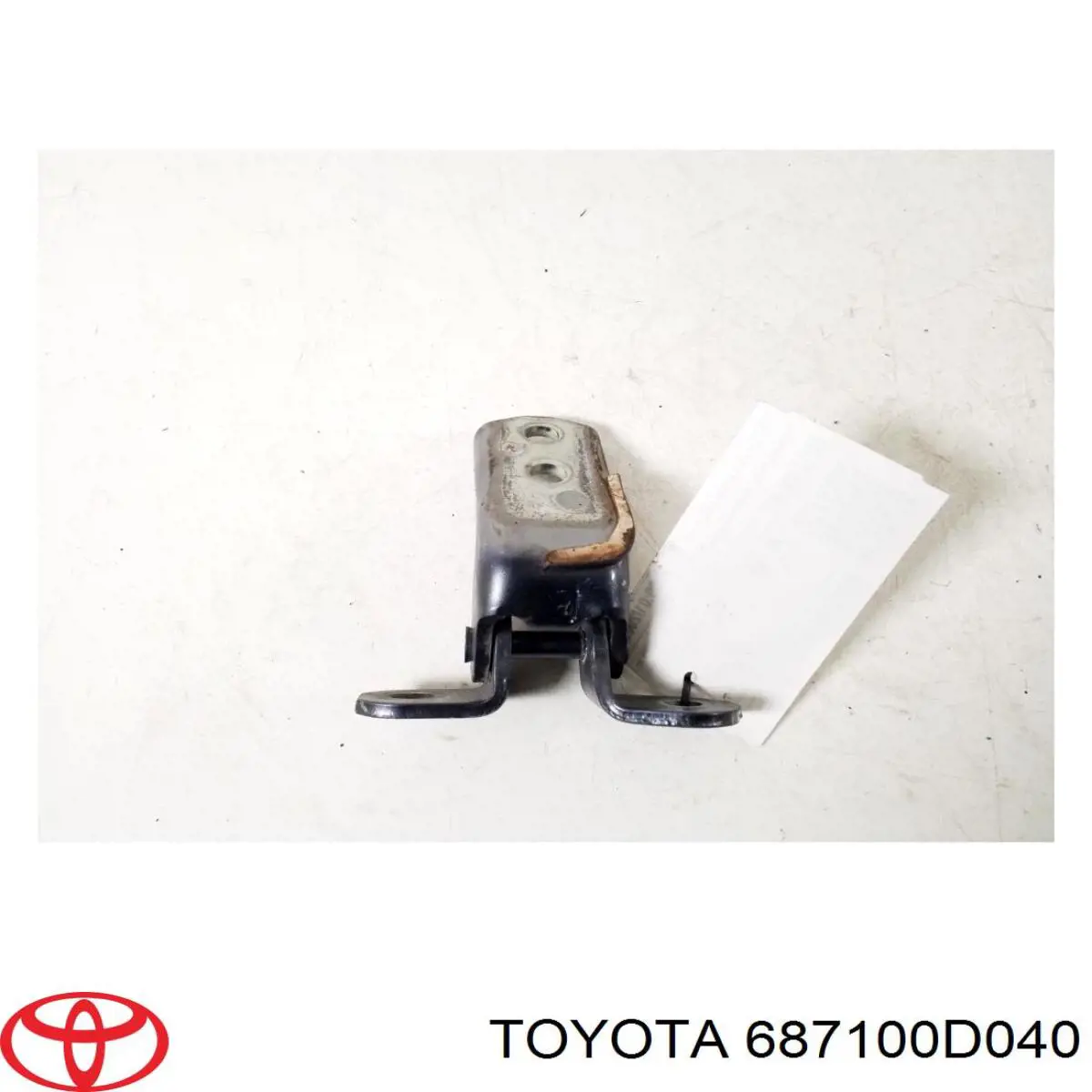 687100D040 Toyota bisagra de puerta delantera derecha