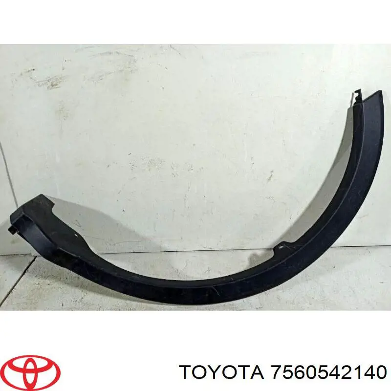  Moldura de guardabarro trasero derecho para Toyota RAV4 4 