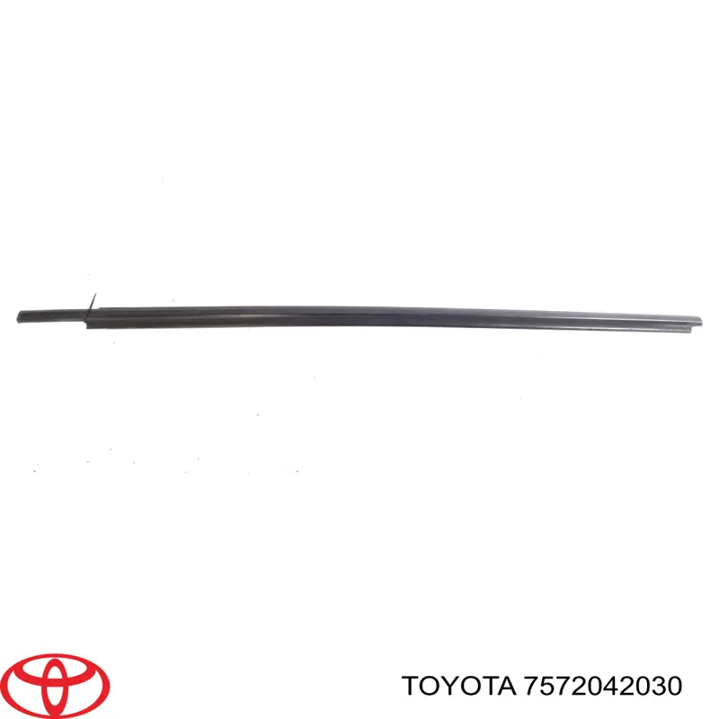  Lameluna de puerta delantera izquierda exterior para Toyota RAV4 3 