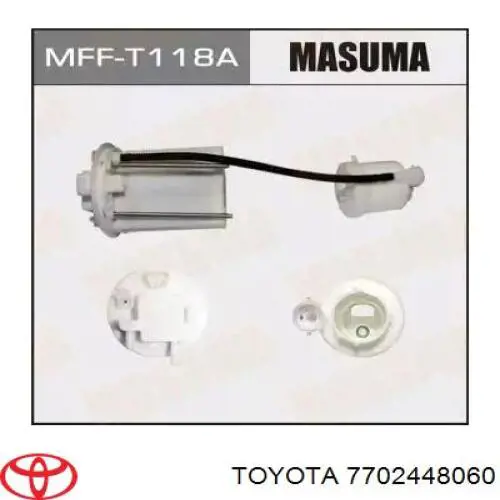 7702448060 Toyota filtro combustible