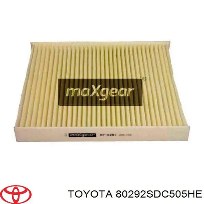 80292SDC505HE Toyota filtro de habitáculo