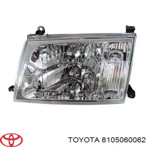 8105060062 Toyota faro izquierdo