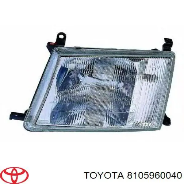 8105960040 Toyota faro izquierdo