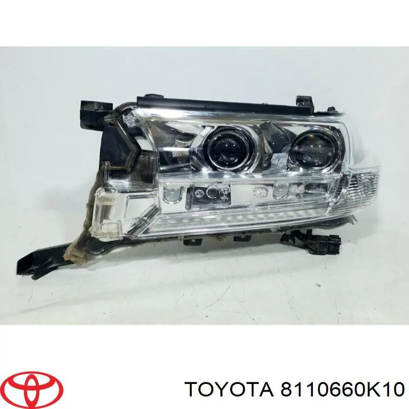 8110660K10 Toyota faro izquierdo