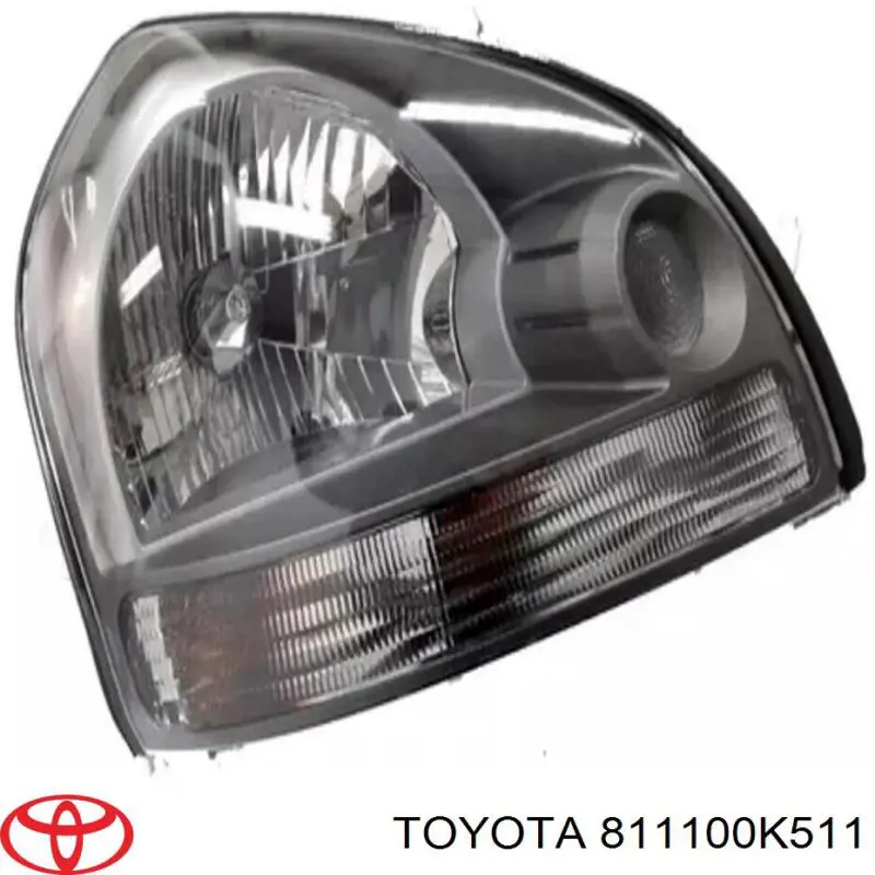  Faro derecho para Toyota FORTUNER N5, N6