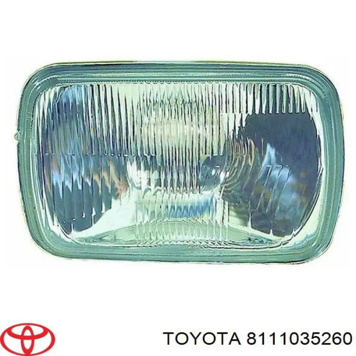 8111089159 Toyota faro derecho