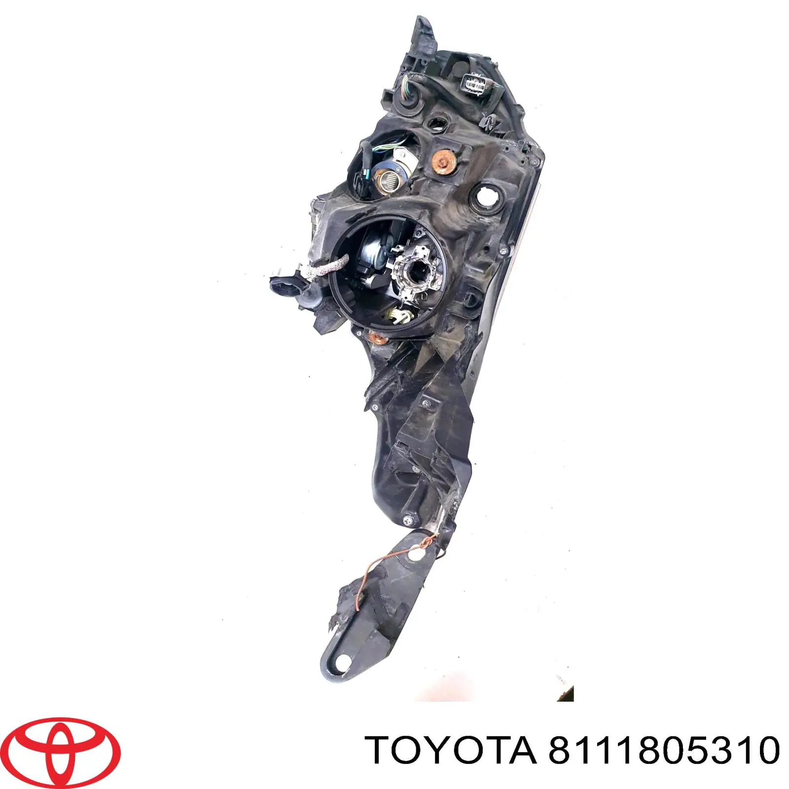  Soporte, faro principal delantero derecho para Toyota Avensis T27