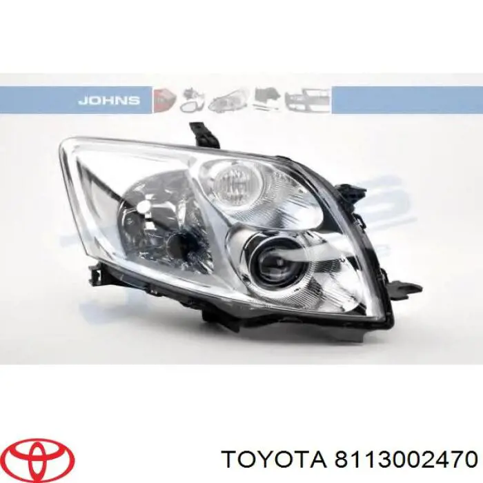 8113002470 Toyota faro derecho