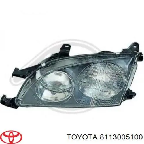 8113005100 Toyota faro derecho