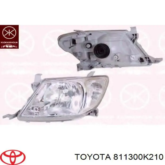 811300K210 Toyota faro derecho