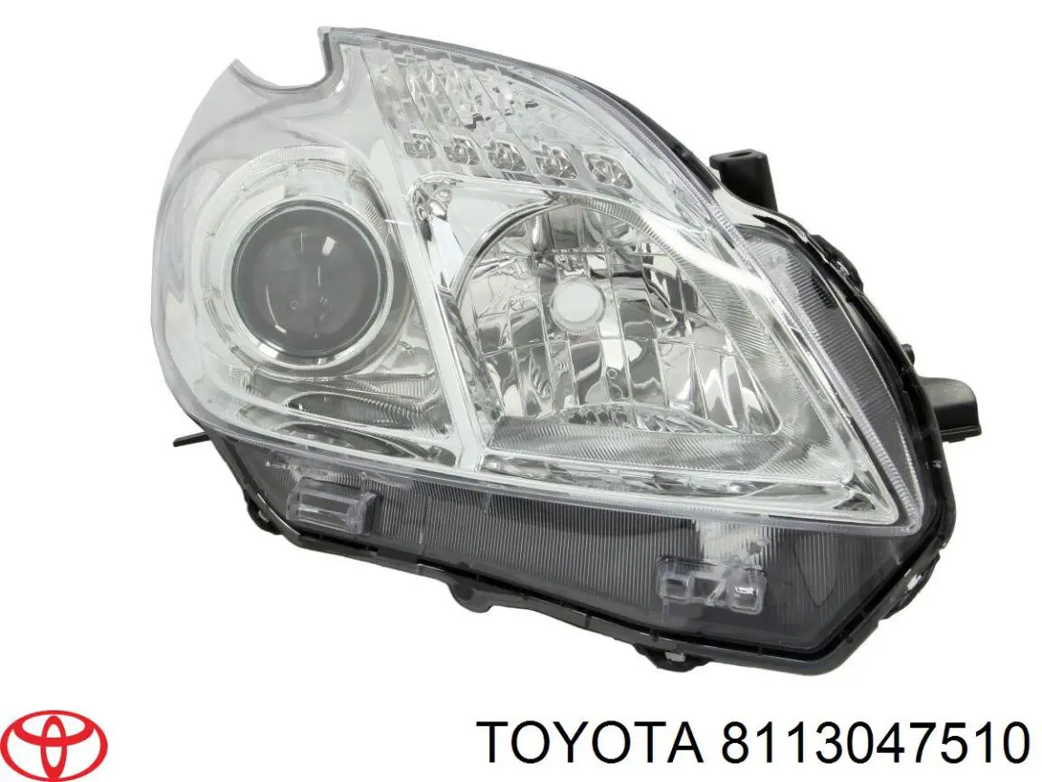 8113047420 Toyota faro derecho