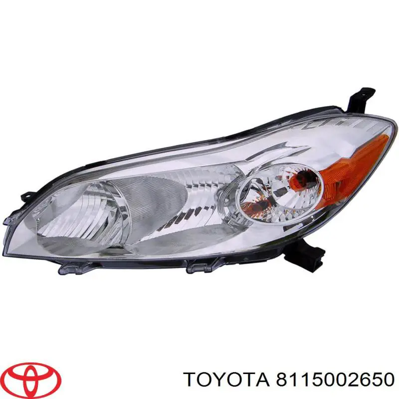 8115002650 Toyota faro izquierdo