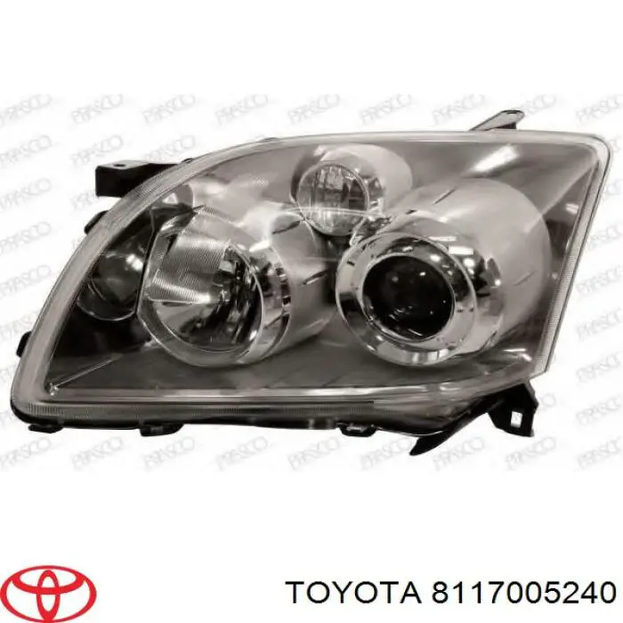 8117005240 Toyota faro izquierdo