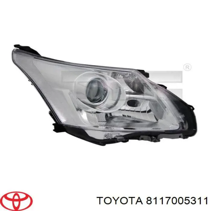 8117005311 Toyota faro izquierdo