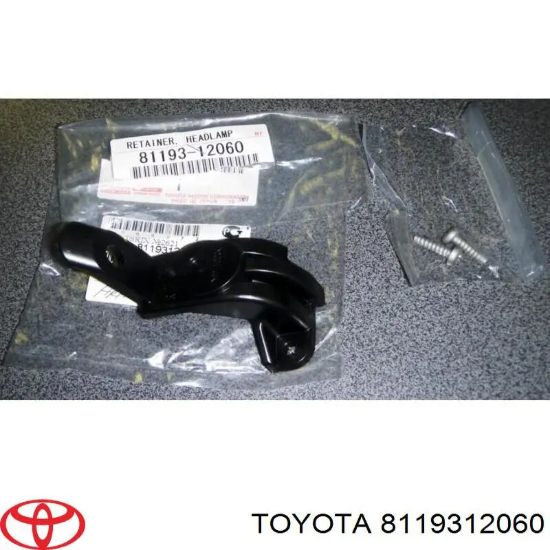  Soporte, faro principal delantero derecho para Toyota Auris E15