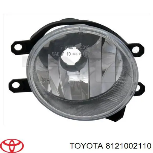 8121002110 Toyota faro antiniebla derecho