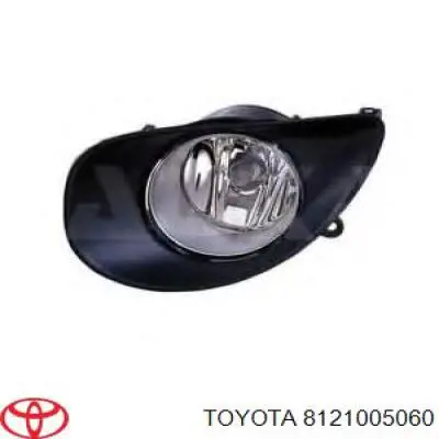 8121005060 Toyota faro antiniebla derecho