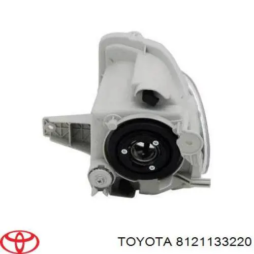 8121133220 Toyota faro antiniebla trasero derecho