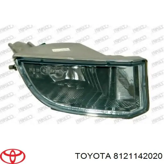 8121142020 Toyota faro antiniebla derecho