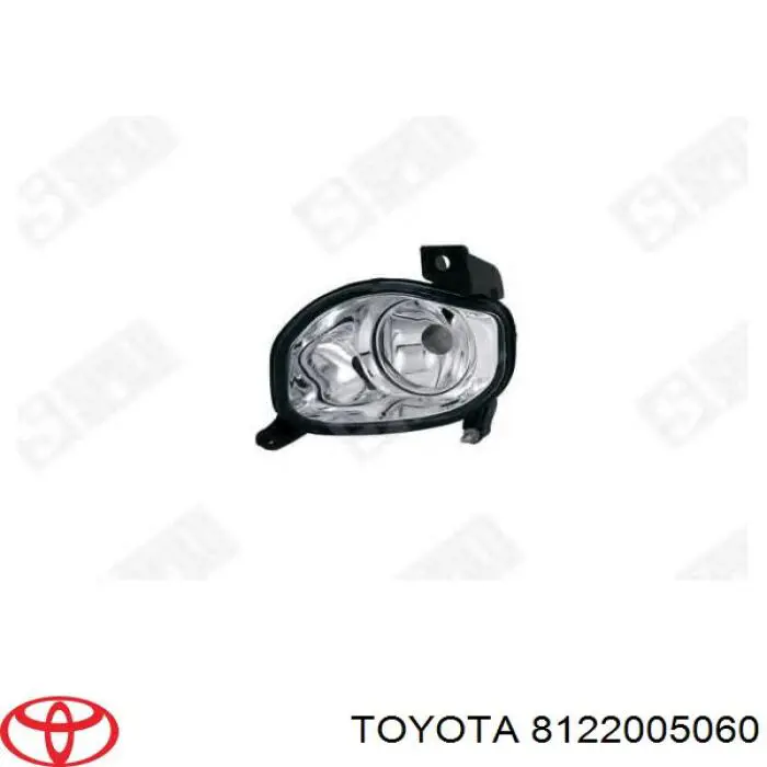 8122005060 Toyota faro antiniebla izquierdo