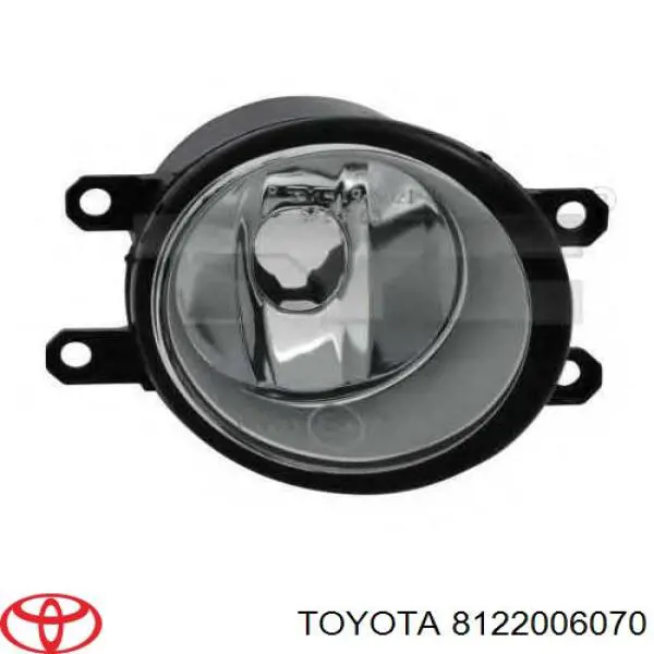 8122006070 Toyota faro antiniebla izquierdo