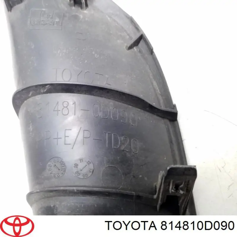  Rejilla de antinieblas delantera derecha para Toyota Yaris SP90