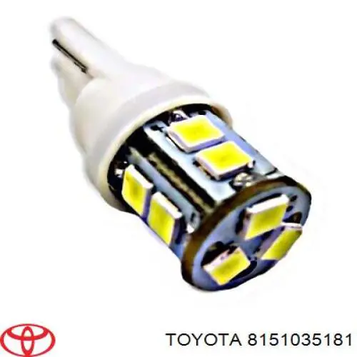 8151035181 Toyota luz de gálibo delantera derecha