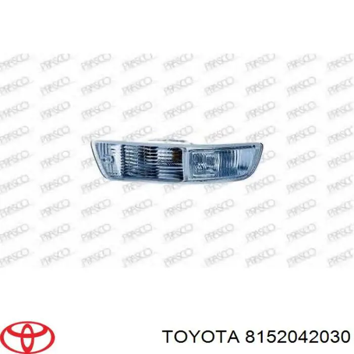 8152042030 Toyota piloto intermitente izquierdo