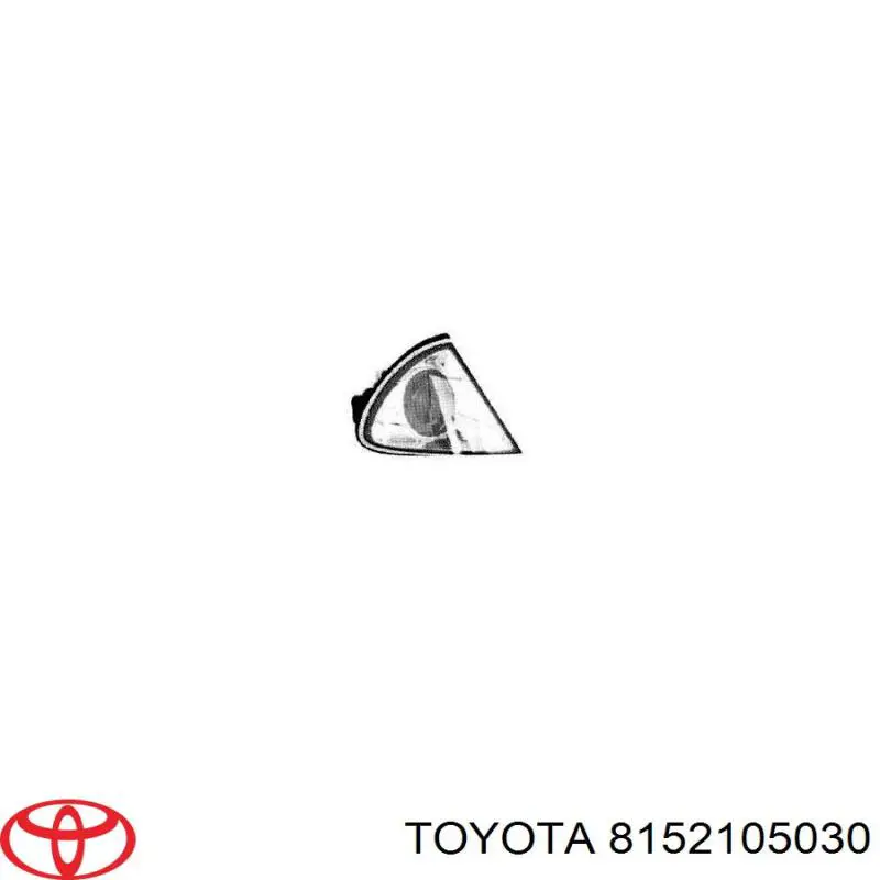 8152105030 Toyota piloto intermitente izquierdo