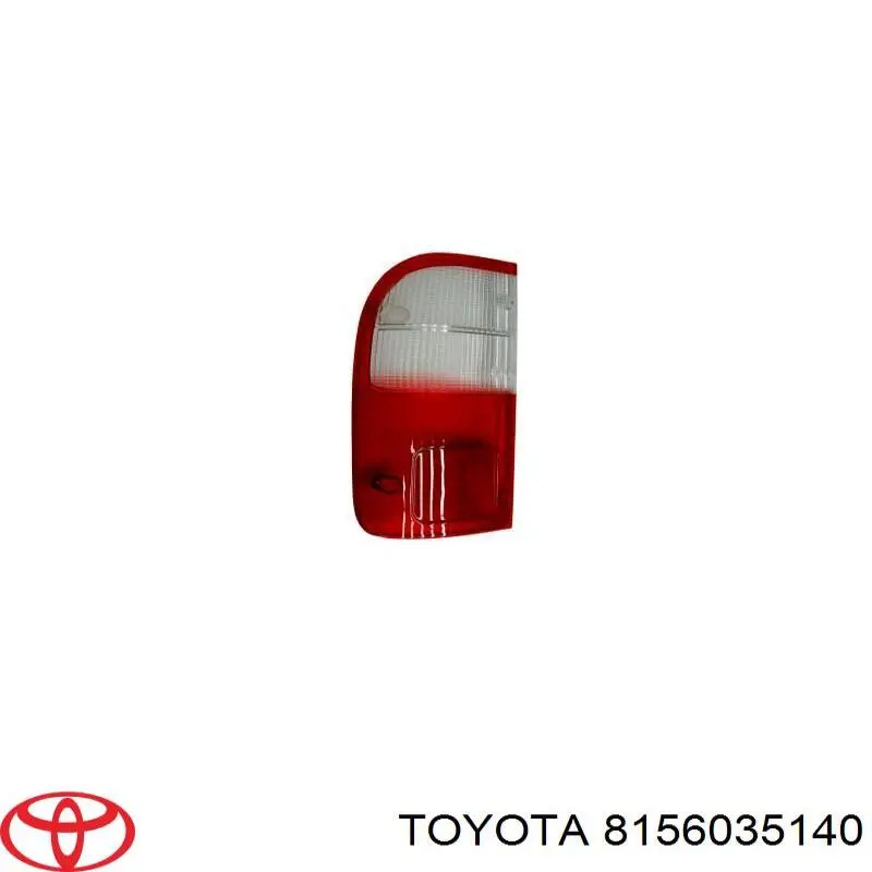  Piloto posterior izquierdo para Toyota Hilux N